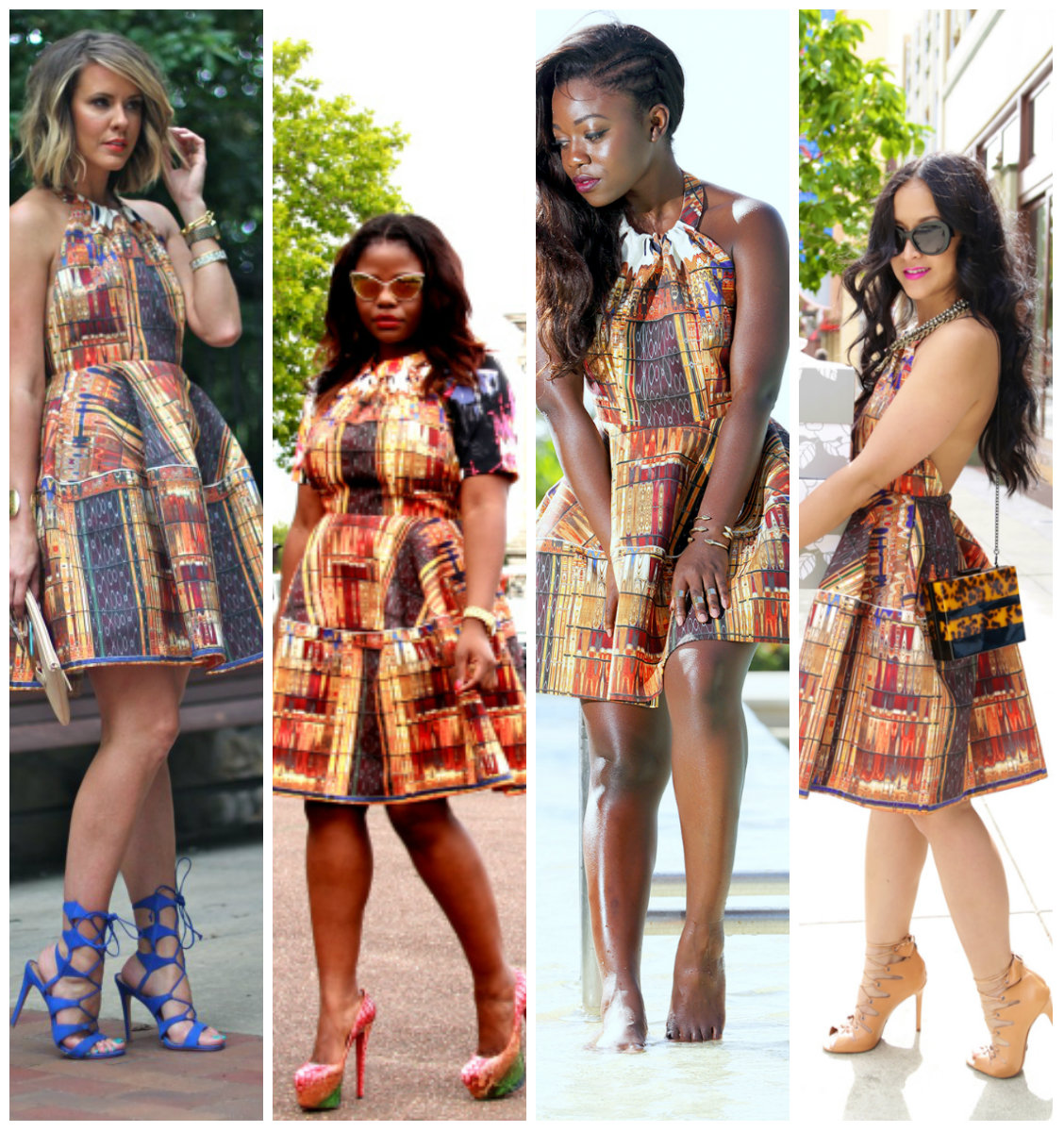 “Blogger favorite: H&M printed flared dress”