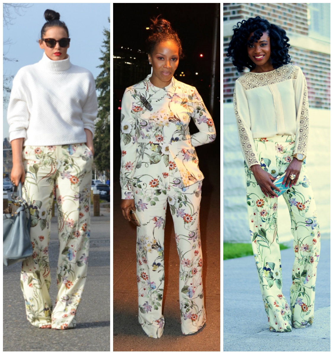 “Blogger Favorite: Zara floral trousers”