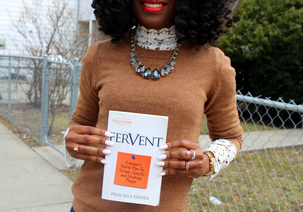 Dressing up winter layers | Book review: Fervent by Priscilla Shirer