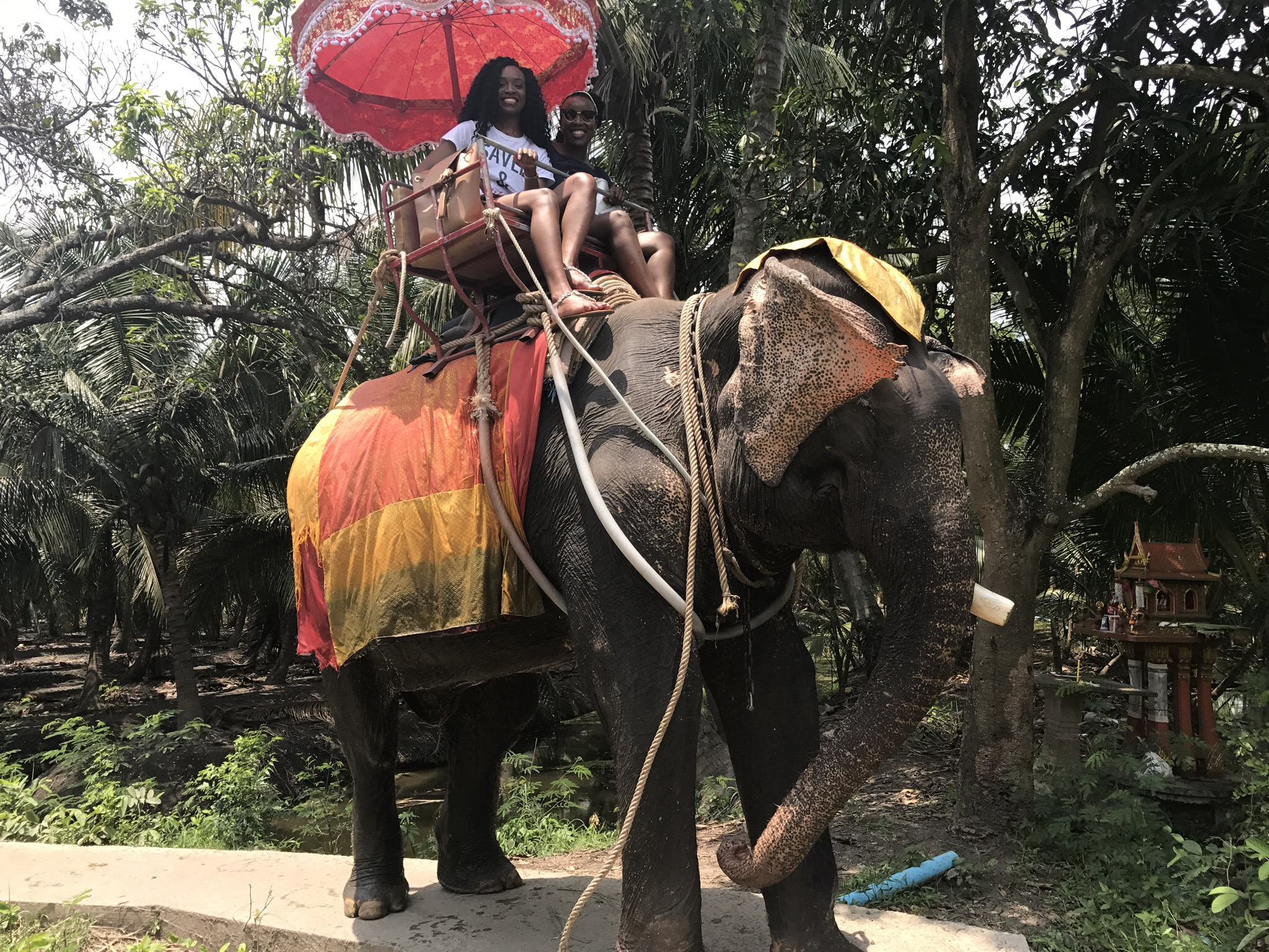 Travel diary: Bangkok, Thailand – Day 3 – Floating market & elephant ride